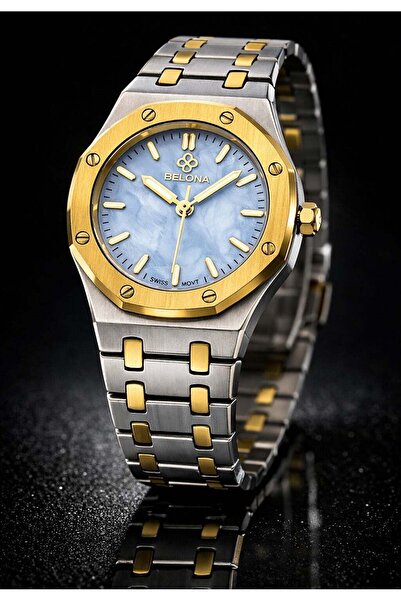 belona Women's Luxury Waterproof Stainless Steel Watch