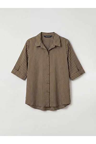 LC Waikiki Ριγέ γυναικείο πουκάμισο