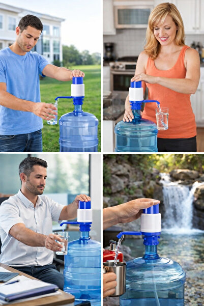 GENERAL Manual water pump (pump) for large 5-gallon water bottles and flasks.