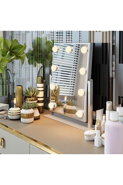genric 𝐎𝐧𝐞𝐃𝐜𝐨𝐫 Vanity Mirror with Lights, Hollywood Makeup Mirror with...