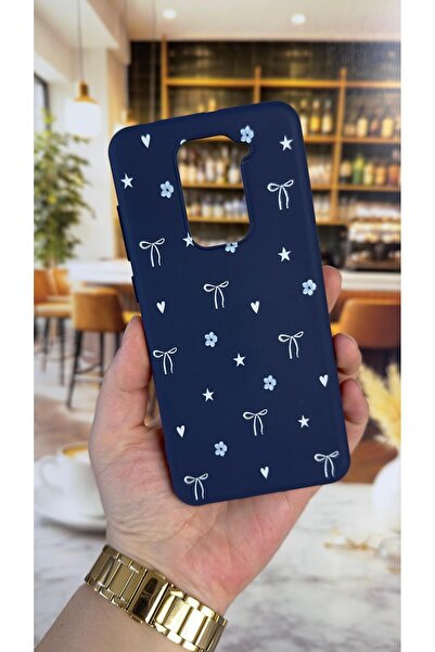 Vip Case Redmi Note 9 Uyumlu Mini Fiyonk Desenli Silikon Darbe Emici Klasik K...