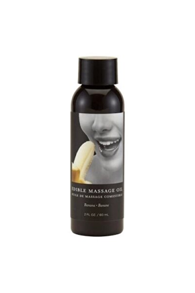 Earthly Body Ulei de masaj cu banane, Earthly Body, 60 ml, formulă comestibil...