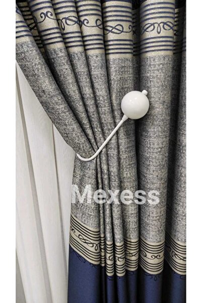 Mexess Στήριγμα κουρτίνας, Broçhal, διπλό πέτο , Κουρτίνα φόντου Συλλέκτης, R...