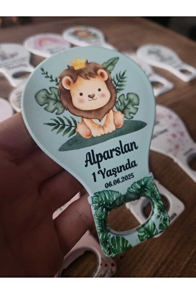 fırsatlar diyarı Aslan Tema Açacak Magnet Yeni Doğan Bebek Mevlit 6 Ay Kınası...