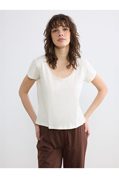 LC Waikiki Crew Neck Women's Pajama Top