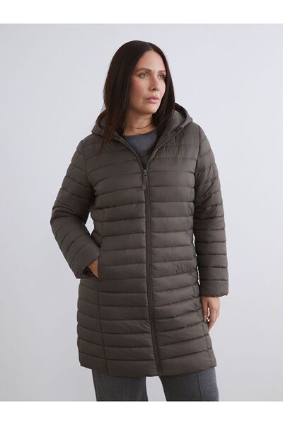 LC Waikiki Hooded Quilted Women's Puffer Coat