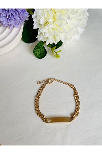 Roya Happiness İsimli Künye Kız Erkek Bebek Çocuk İsimli Bileklik Çelik Antia...