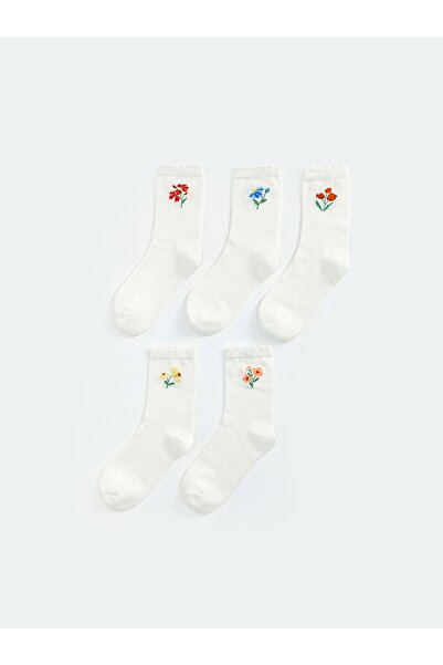 LC Waikiki Floral Women's Socks 5 Pack