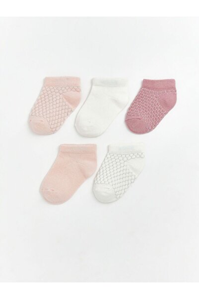 LC Waikiki Baby Girl Booties Socks Pack of 5