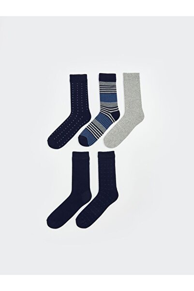 LC Waikiki Striped Men's Socks 5-Piece