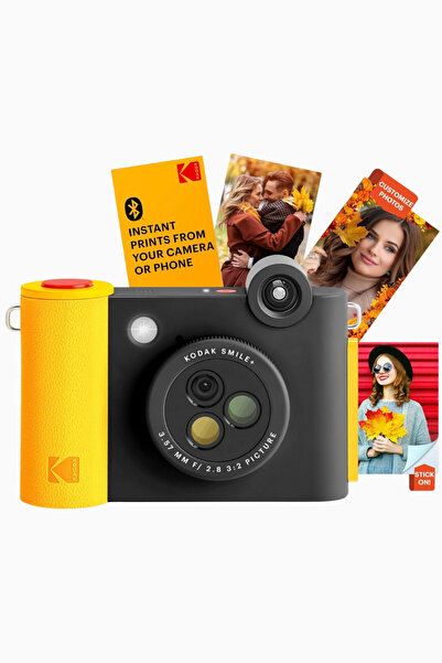 Kodak Smile+ 10MP Anında Kamera ve Bluetooth Fotoğraf Yazıcısı
