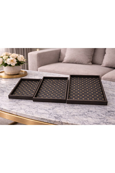Generic Luxurious 3-piece tray set – elegant arrangement and delightful hospi...