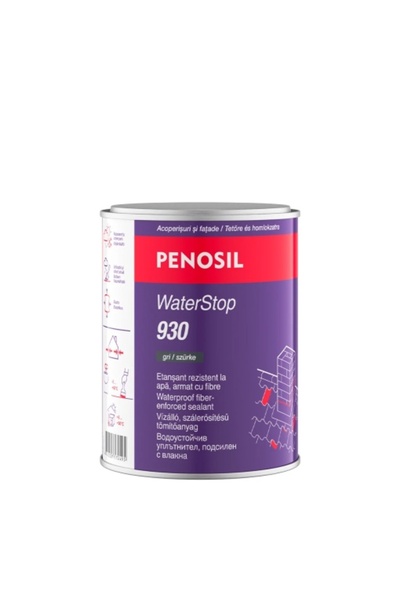 PENOSIL WaterStop 930 Roof Insulation, Immediate Waterproofing, 1 L