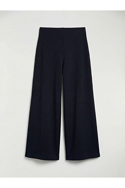 LC Waikiki Wide Leg Women's Trousers with Elastic Waist