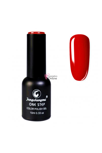 FSM Oja semipermanenta FSM, ONE STEP Color UV/LED 10ml Cod 013 Red