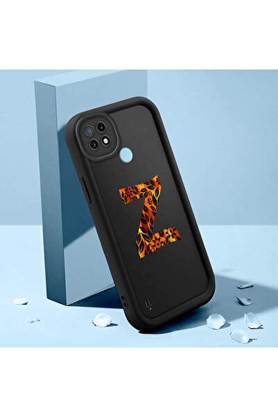 Hontinga حافظة هاتف سوداء من السيليكون مقاومة للصدمات متوافقة مع نمط حرف Y وZ...