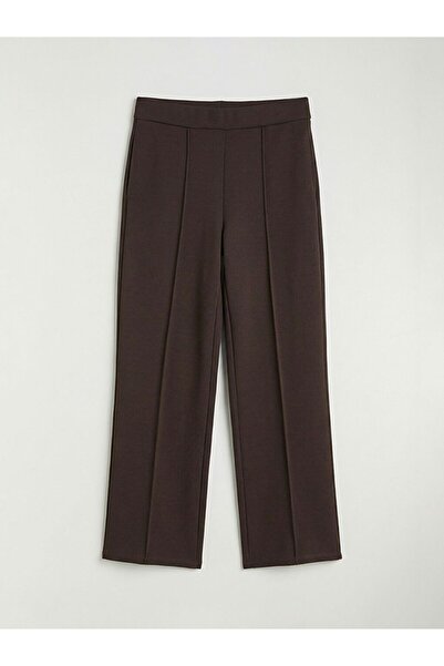 LC Waikiki Wide Leg Women's Trousers with Elastic Waist