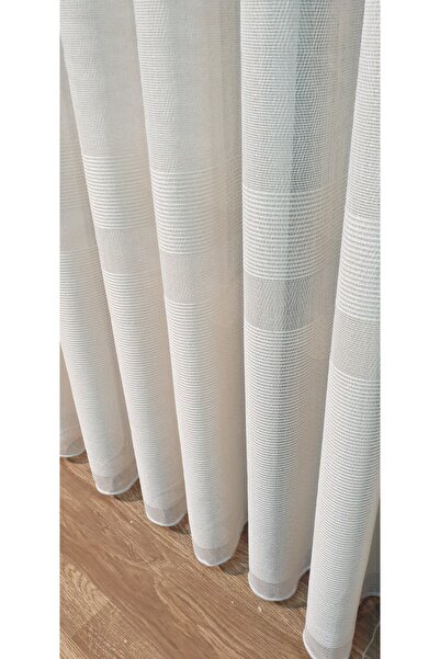 TÜLHOME VERAPLUS 1' e 3 Sık Pileli Vizon Renk Ütü İstemeyen Ağır Gramajlı Mod...