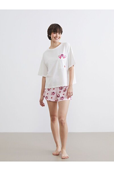 LC Waikiki Toy Story Baskılı Kadın Şortlu Pijama Takımı