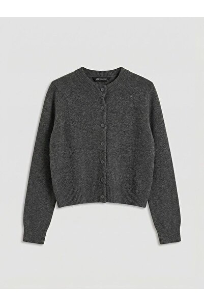 LC Waikiki Crew Neck Women's Knitwear Cardigan