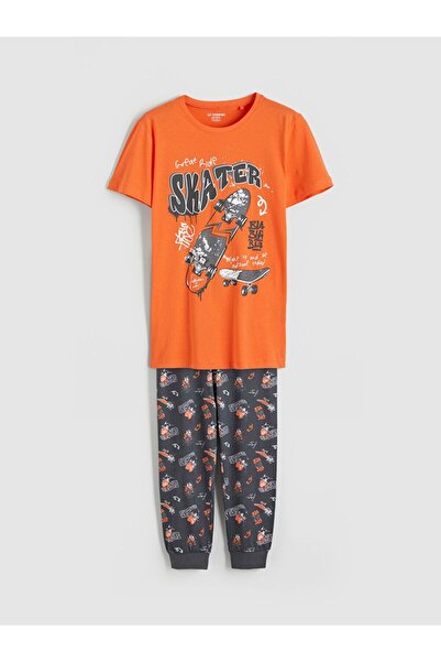 LC Waikiki Komplet pidžama za dečake sa printom