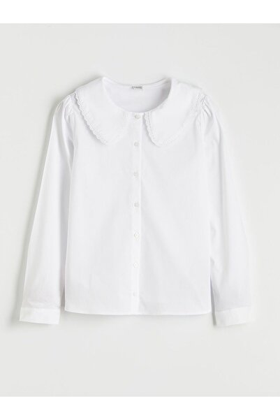 LC Waikiki LCW Kids Bebe Yaka Kız Çocuk Gömlek