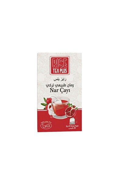 Rise Plus Turkish Pomegranate Tea 20 Bags 40g