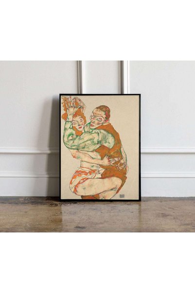 NinaStore Egon Schiele'nin Aşk Yapma adlı eserinin baskısı, Egon Schiele sana...