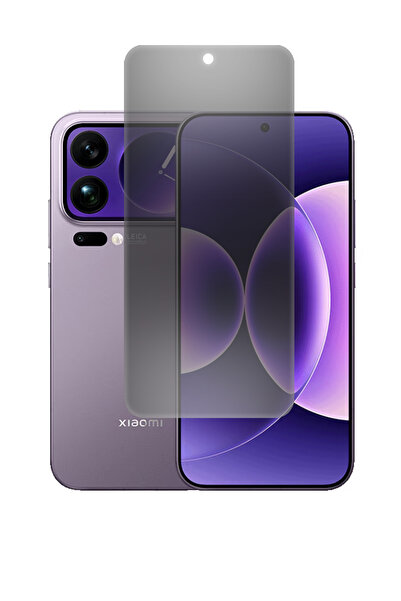 Phonextra Mi 17 Pro Max Mat Privacy Hayalet Nano Ekran Koruyucu Esnek Kırılmaz