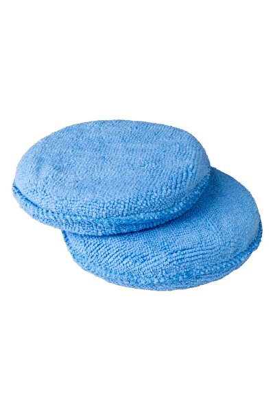 AMIO Set 2 aplicatoare microfibra pentru aplicat ceara, sealant, polish, 120 mm,