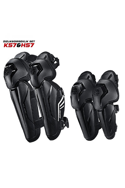 kuzey motor K57 - H57 مجموعة واقيات الركبة والكوع