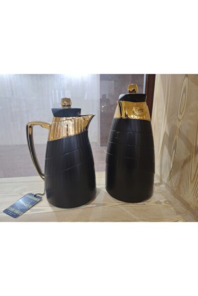 Jaclyn Jacqueline Al Saif Pearl Gold Refrigerator Set 1 Liter + 0.7 Liter / 2...