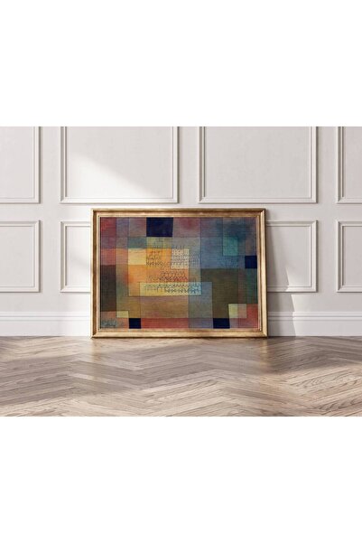 NinaStore Paul Klee Çok Sesli Mimari (1930) Baskı Paul Klee Poster Bauhaus Ba...