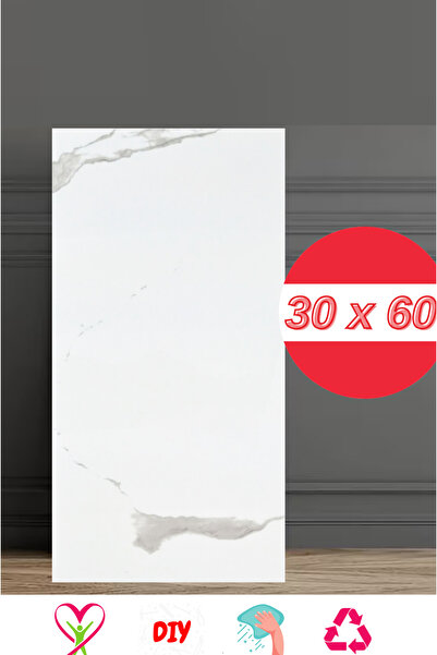 Renkli Duvarlar 30 × 60 سم، قطعة واحدة من ورق حائط لاصق للحمام والطاولة، ملصق...