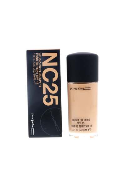 MAC Cosmetics Studio Fix Fluid SPF 15 24HR Matte Foundation + Oil Control - NC25