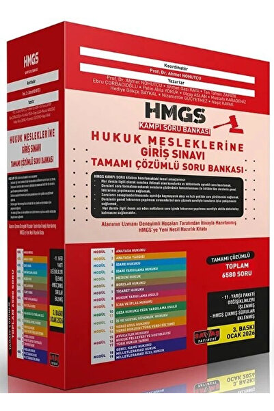 Bi bigelio Savaş 2026 HMGS Kampı Soru Bankası Modüler Set 3. Baskı - Ahmet No...