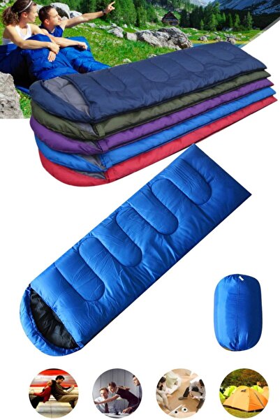 Munico Profesyonel Spor Outdoor Uyku Tulumu Sıcak Tutan Kamp 190x70 Cm Her Be...