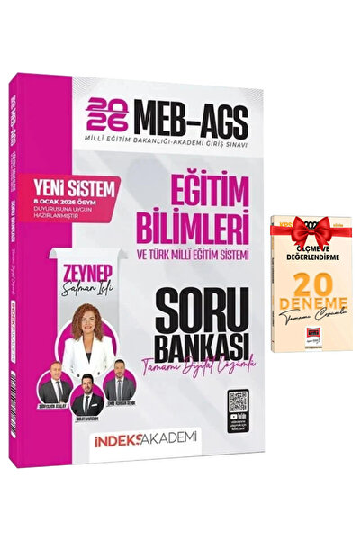 İndeks Akademi 2026 MEB-AGS Eğitimin Temelleri ve Türk Millî Eğitim Sistemi S...