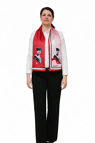 moda nokta Ataturk Silhouette and Signed Etol Model Neck Etol