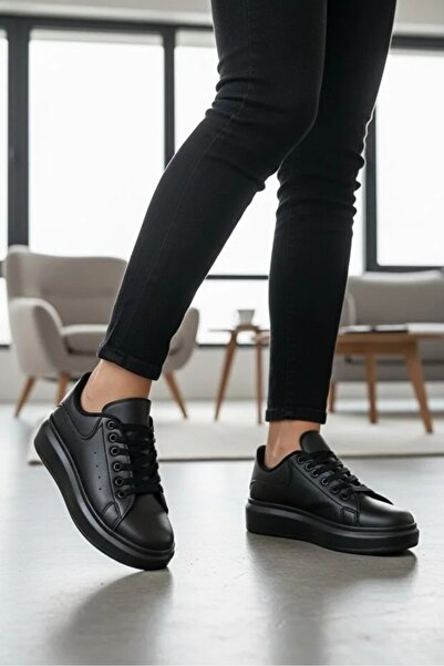 Scarpebutik Quen Trend Unisex Sneaker Black – Sports Shoes – Casual Shoes