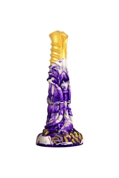 Odins Shop 21 cm Et Dokulu Fantezi Renklerde Gerçekçi Sünnetsiz Silikon Penis
