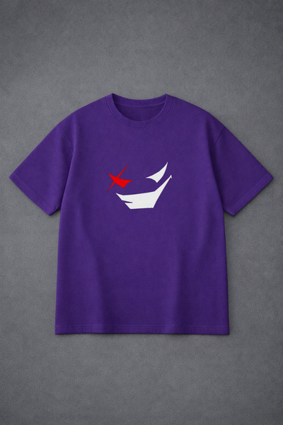 LORVEX T-Shirt Oversized Unisex Comfortable Fit Devil Printed