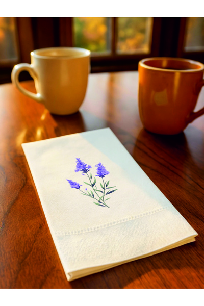 Baskı Adresi Matbaa & Promosyon Lavanta Çiçek Baskılı Sade Tasarımlı Servis P...