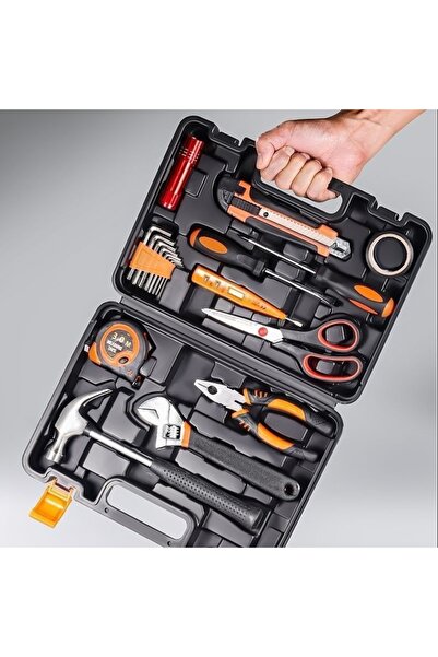 Mumtaz Portable Hardware Tool Box, Multi-Compartment Storage Case for Home Re...