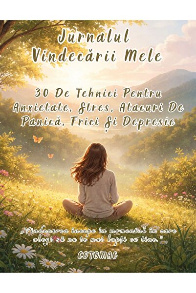 Cotomag My Healing Journal - 30 Techniques for Anxiety, Stress, Panic Attacks...