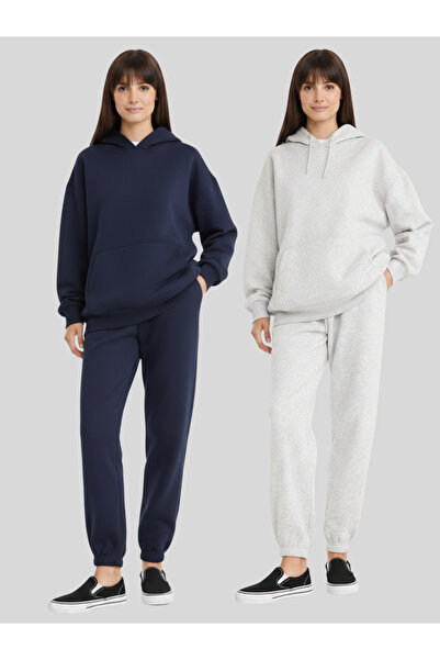 LUMİZA Γυναικείο χειμερινό παντελόνι φόρμας με ελαστικό τελείωμα, φαρδιά γραμ...