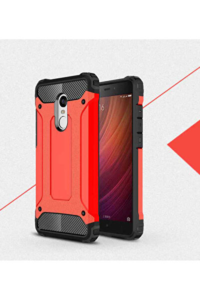 kilifone Redmi 5 Plus uyumlu Kılıf Çİft Katman Koruyucu Crash Military Tank K...