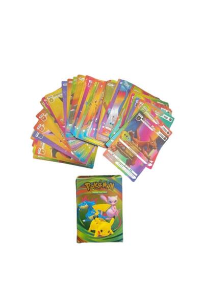 Pokemon Set de 55 de cărți, personaje diferite, 3 ani+, multicolor, carton la...