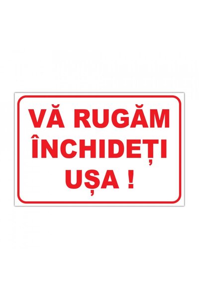 Generic (Unbranded) Indicator cu informații generale, placă PVC 40x30 cm