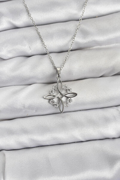 lowell home 316L Steel Chain Silver Color Infinity Model Zircon Stone Women's...